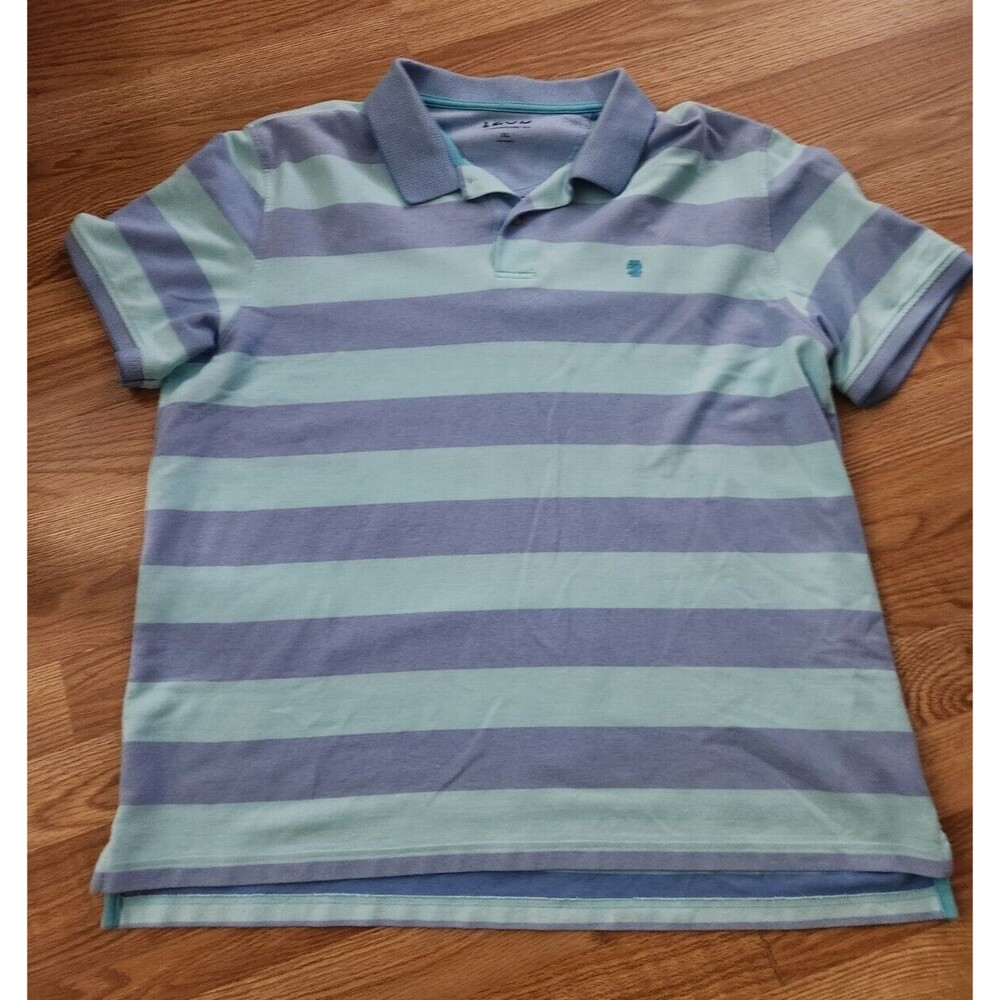 IZOD Pastel Striped Men's The ADVANTAGE POLO XXL